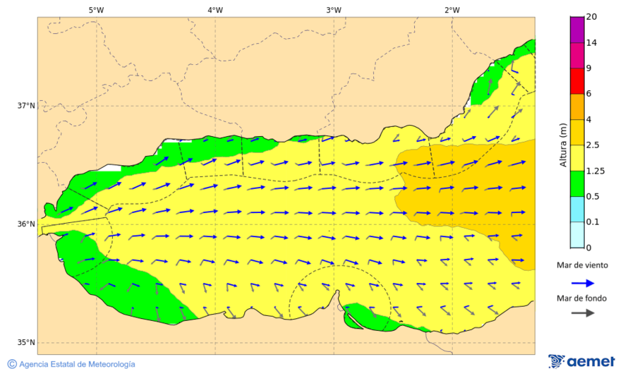 Imagen de Zonas Costeras&nbsp;jueves, 22 enero 2026 a las 22:00