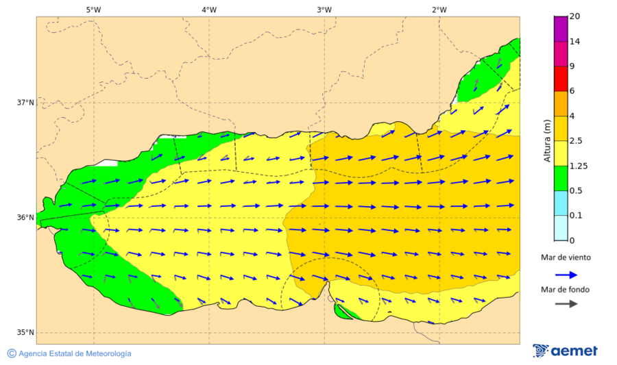 Imagen de Zonas Costeras&nbsp;viernes, 23 enero 2026 a las 13:00