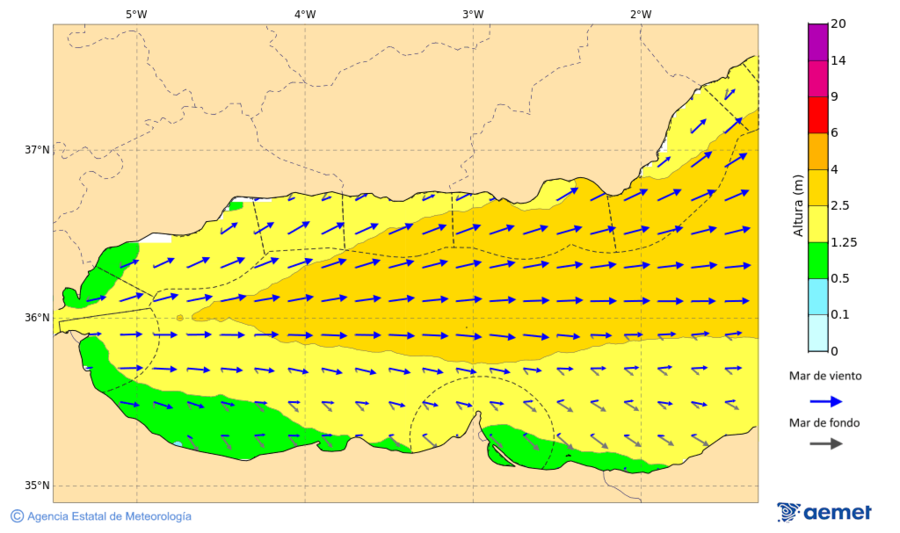 Imagen de Zonas Costeras&nbsp;viernes, 23 enero 2026 a las 22:00
