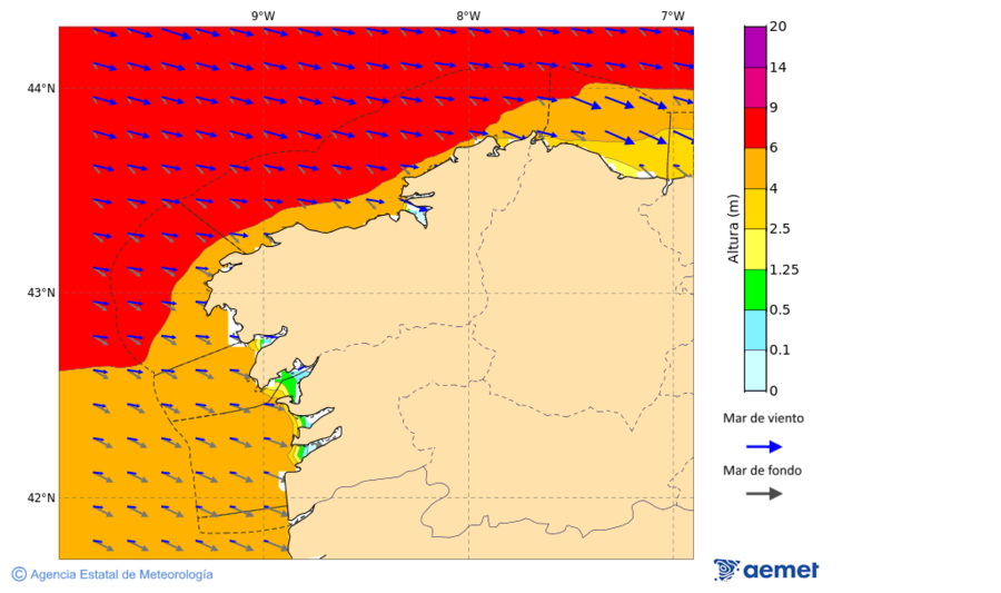 Imatge de zones costaneres&nbsp;diumenge, 25 de gener  2026 07:00