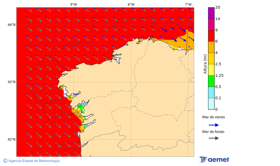 Imatge de zones costaneres&nbsp;diumenge, 25 de gener  2026 19:00