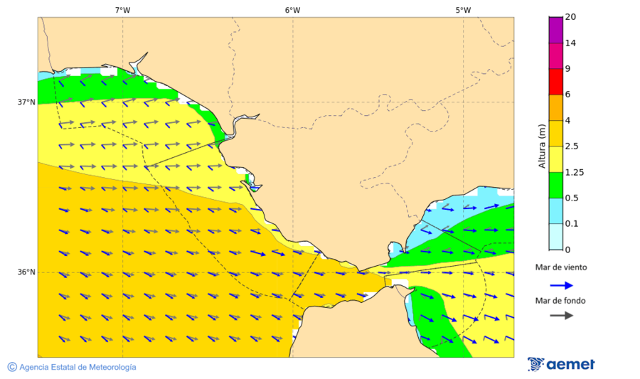 Imatge de zones costaneres&nbsp;dissabte, 14 de febrer  2026 19:00