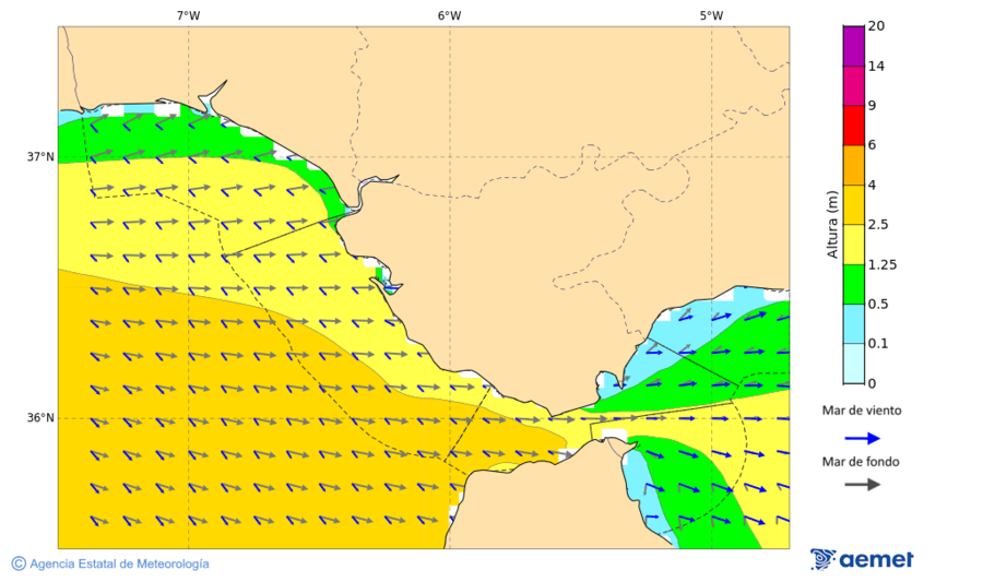 Imatge de zones costaneres&nbsp;dissabte, 14 de febrer  2026 22:00