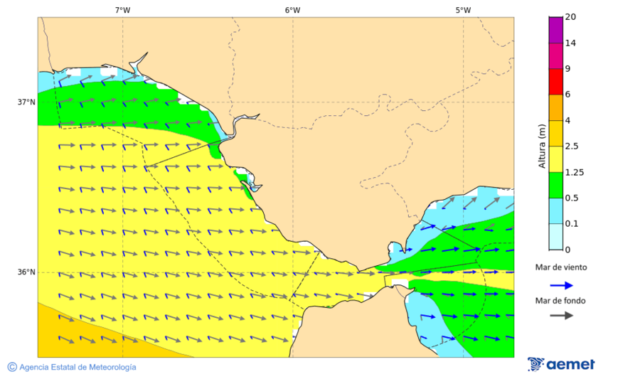 Imatge de zones costaneres&nbsp;diumenge, 15 de febrer  2026 07:00