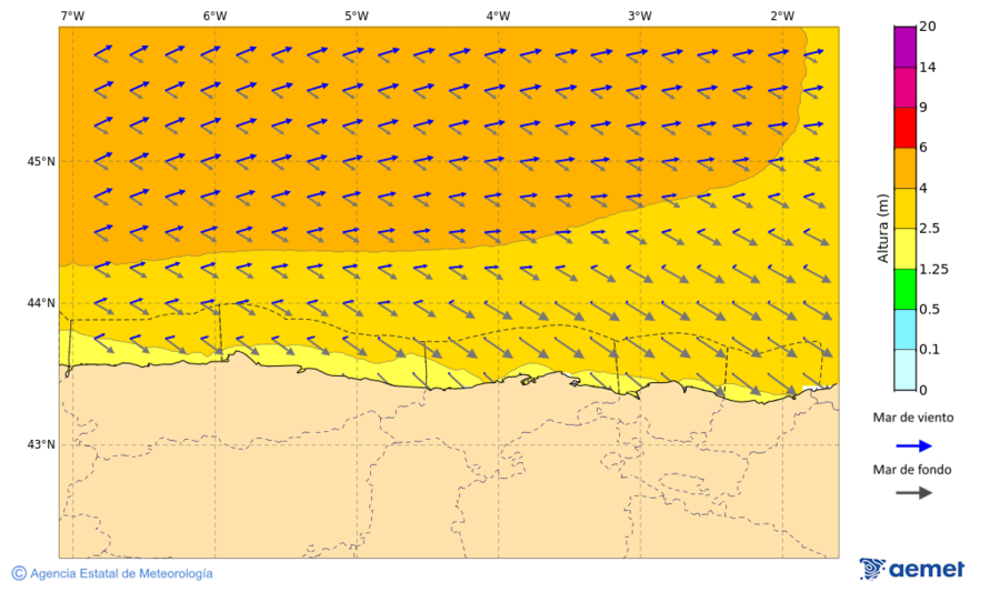 Imaxe de Zonas Costeiras&nbsp;m�rcores, 18 febreiro  2026 01:00