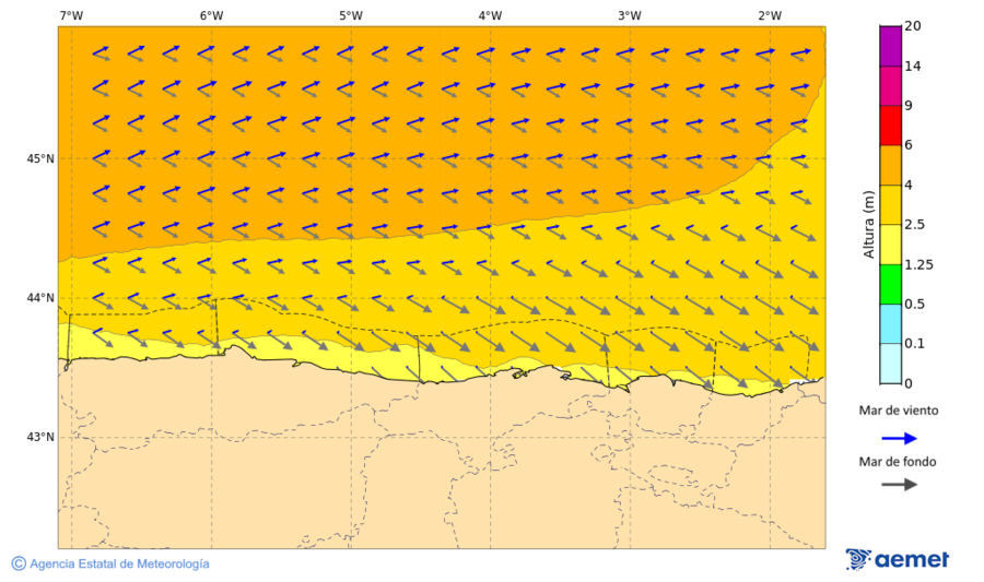 Imaxe de Zonas Costeiras&nbsp;m�rcores, 18 febreiro  2026 04:00