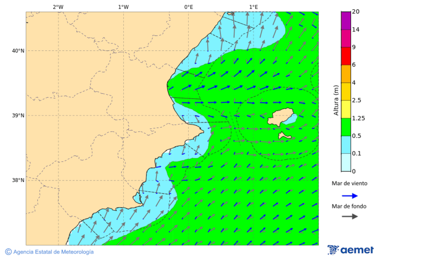 Kostaldeetako irudia&nbsp;asteazkena, 2026ko otsailak 18, ordua: 10:00