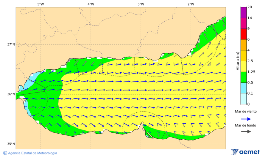 Imagen de Zonas Costeras&nbsp;jueves, 05 marzo 2026 a las 22:00