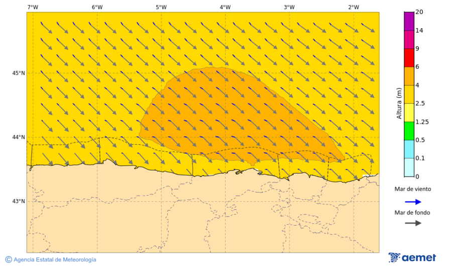 Kostaldeetako irudia&nbsp;asteartea, 2026ko martxoak 17, ordua: 10:00