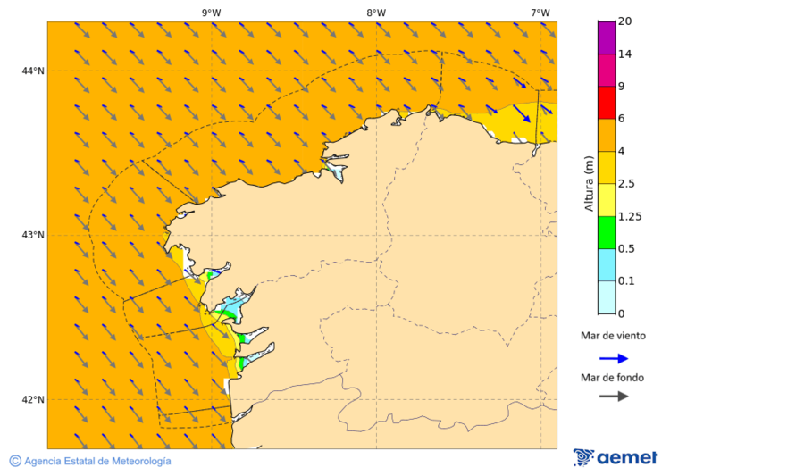 Imatge de zones costaneres&nbsp;dissabte, 14 de mar�  2026 07:00