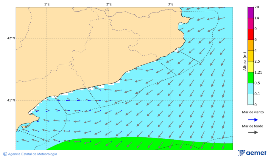 Kostaldeetako irudia&nbsp;asteazkena, 2026ko martxoak 18, ordua: 04:00