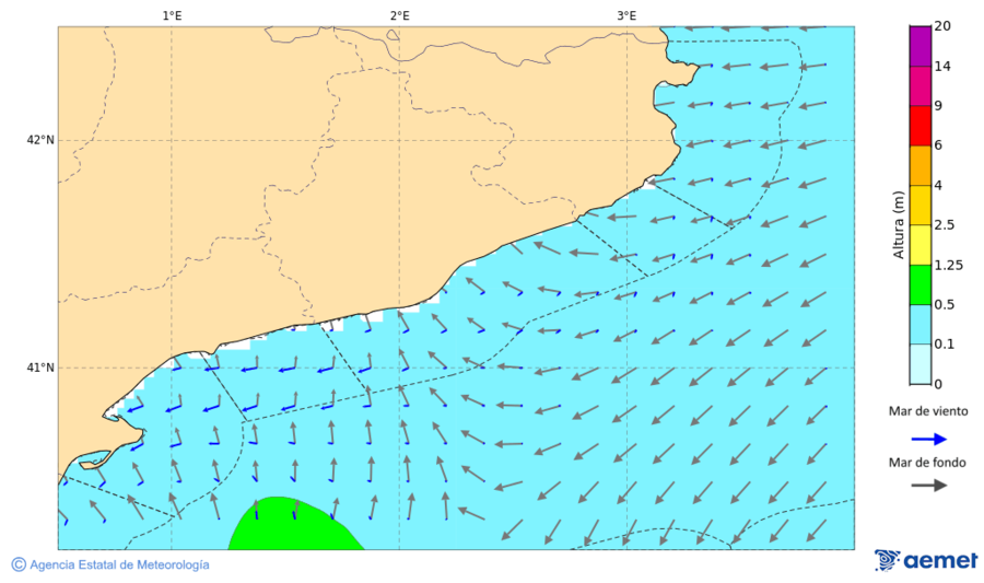 Kostaldeetako irudia&nbsp;asteazkena, 2026ko martxoak 18, ordua: 10:00