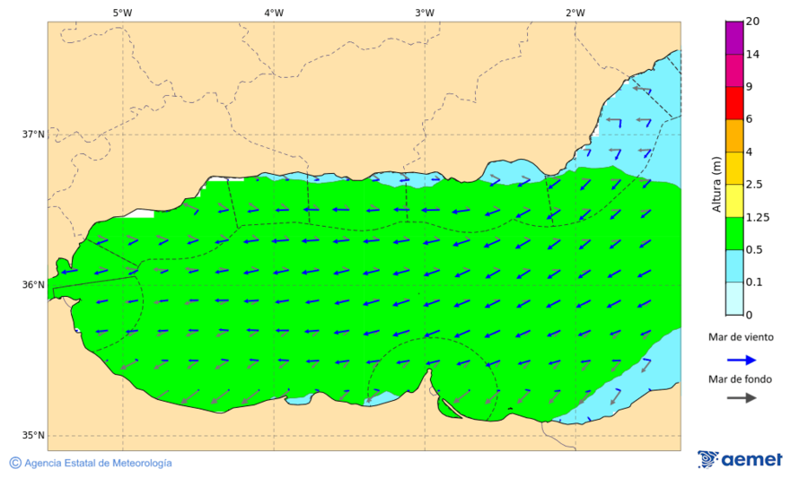 Coastal Areas Image:&nbsp;Sunday, 5 April  2026 08:00