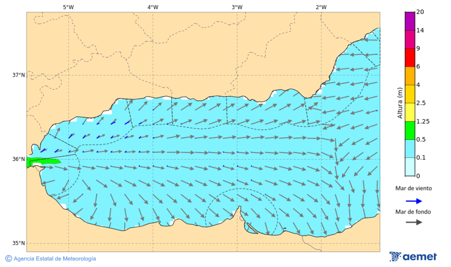Imagen de Zonas Costeras&nbsp;mi�rcoles, 22 abril 2026 a las 23:00