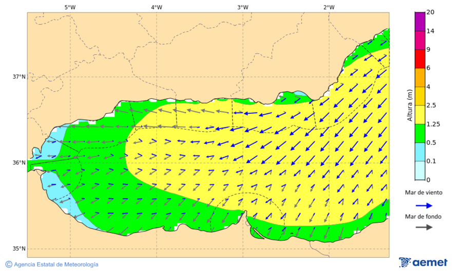 Imagen de Zonas Costeras&nbsp;jueves, 23 abril 2026 a las 23:00