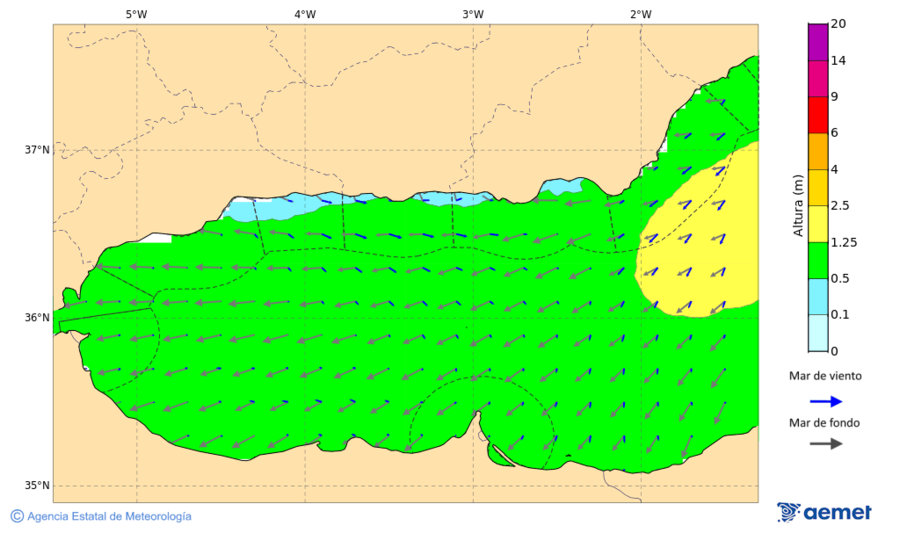 Imagen de Zonas Costeras&nbsp;s�bado, 25 abril 2026 a las 05:00
