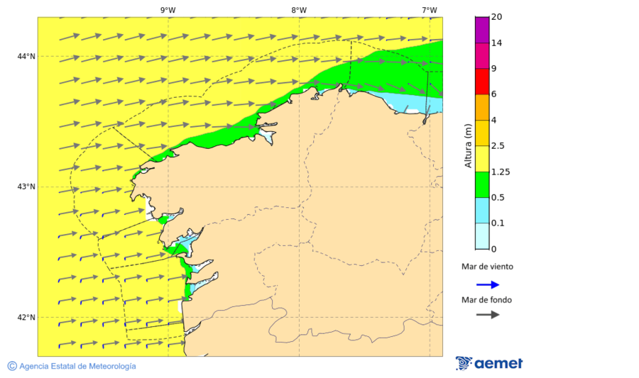 Imagen de Zonas Costeras&nbsp;s�bado, 25 abril 2026 a las 05:00