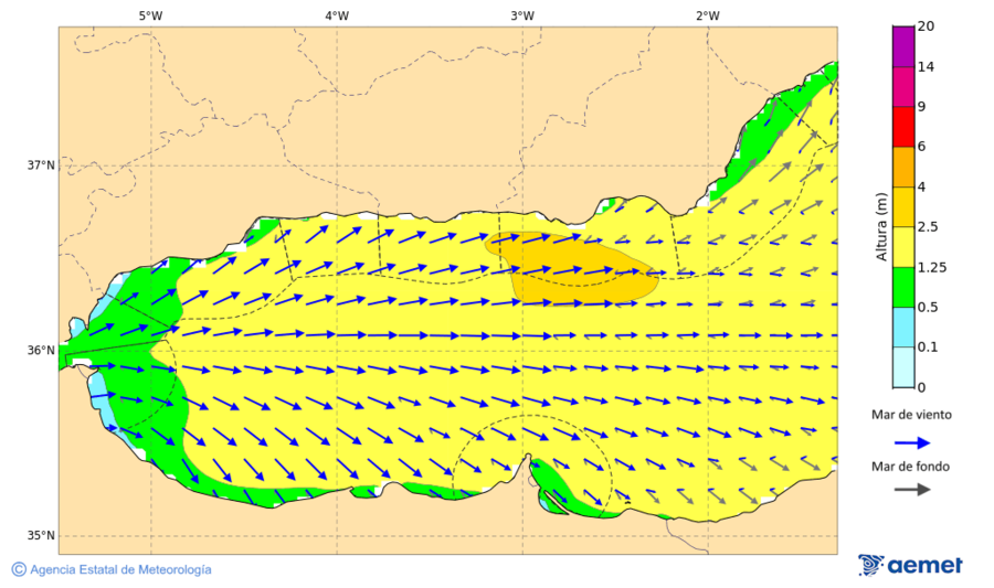 Imatge de zones costaneres&nbsp;divendres, 15 de maig  2026 20:00