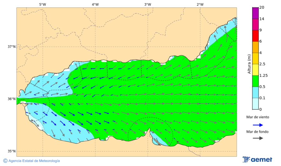 Imatge de zones costaneres&nbsp;dissabte, 16 de maig  2026 08:00