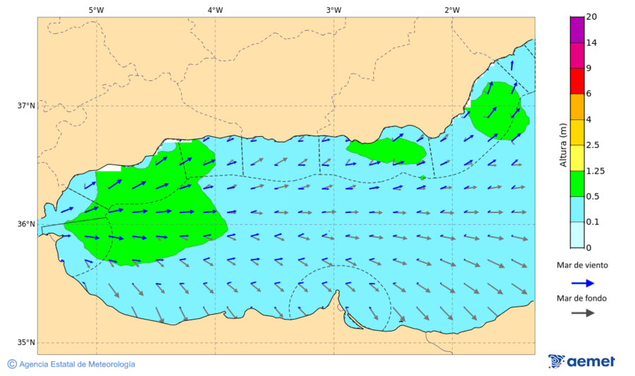 Imatge de zones costaneres&nbsp;dilluns, 18 de maig  2026 20:00