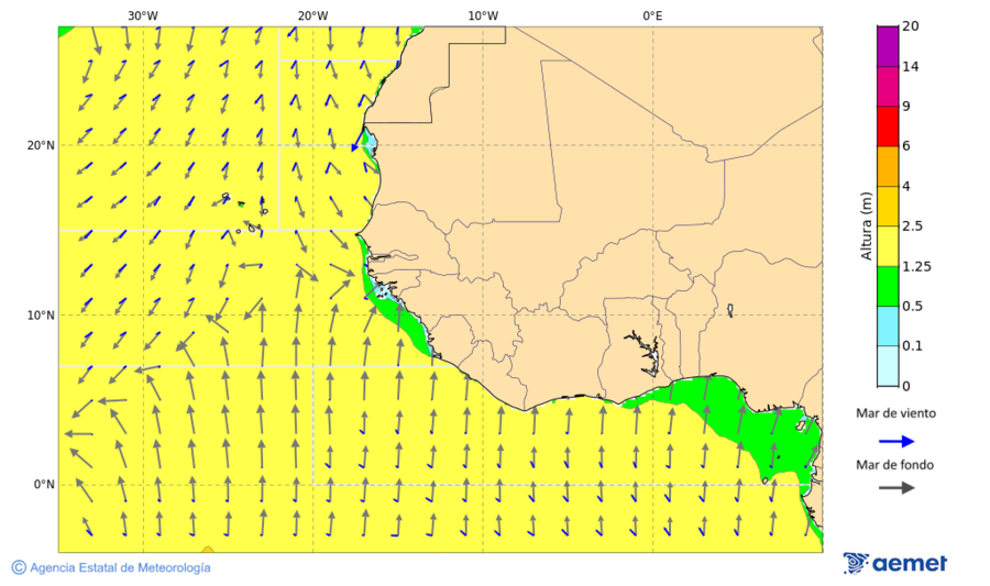Atl�ntic al sud de 35� N&nbsp;diumenge, 24 de maig  2026 09:00
