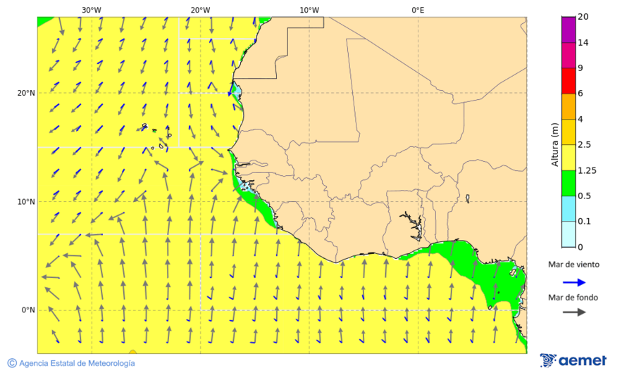 Atl�ntic al sud de 35� N&nbsp;diumenge, 24 de maig  2026 12:00