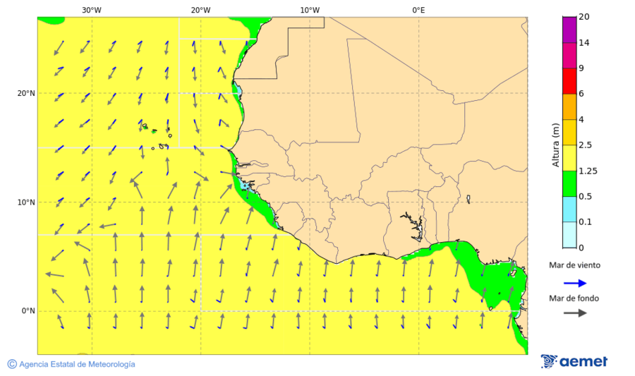 Atl�ntic al sud de 35� N&nbsp;diumenge, 24 de maig  2026 15:00