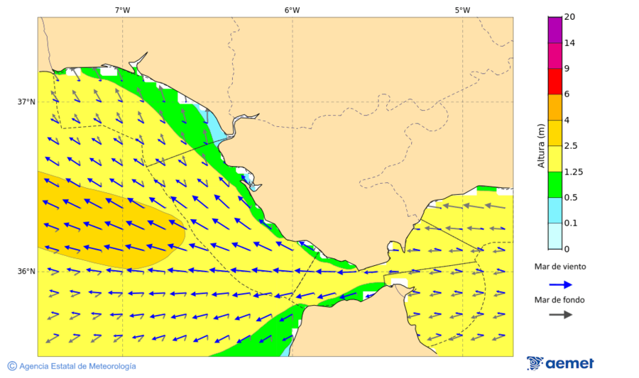Imatge de zones costaneres&nbsp;dissabte, 13 de juny  2026 08:00