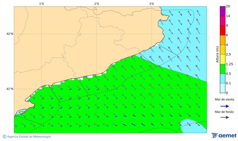 Imatge de Zones Costaneres&nbsp;diumenge, 21 de juny  2026 08:00