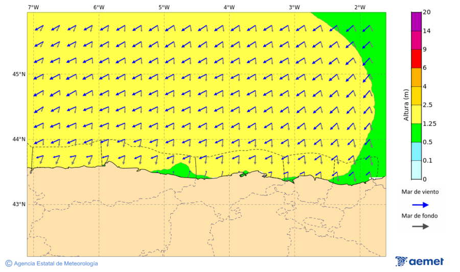 Imatge de zones costaneres&nbsp;dimarts, 21 de juliol  2026 08:00