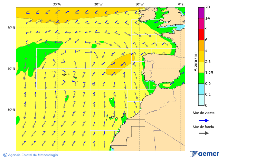 Oc�ano Atl�ntico al norte de 30� N&nbsp;domingo, 04 octubre 2026 a las 15:00
