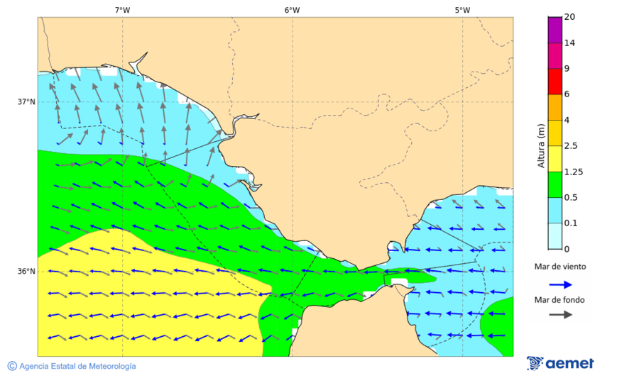 Imagen de Zonas Costeras&nbsp;mi�rcoles, 14 octubre 2026 a las 02:00