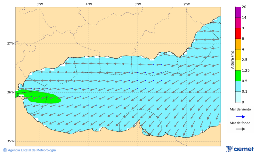 Imagen de Zonas Costeras&nbsp;s�bado, 17 octubre 2026 a las 05:00