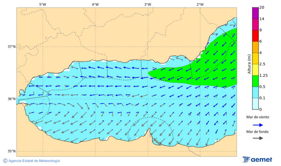 Imagen de Zonas Costeras&nbsp;lunes, 19 octubre 2026 a las 02:00