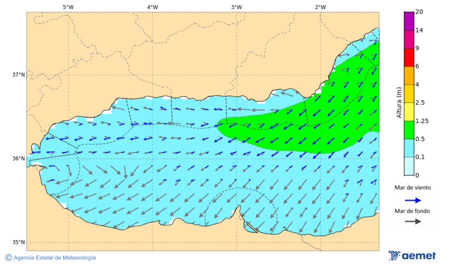 Imagen de Zonas Costeras&nbsp;lunes, 19 octubre 2026 a las 05:00