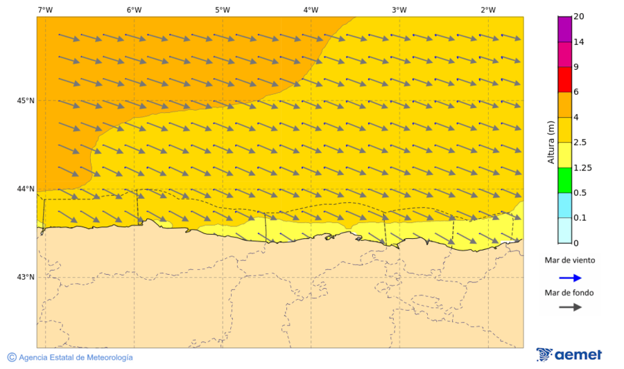 Imagen de Zonas Costeras&nbsp;mi�rcoles, 28 octubre 2026 a las 01:00