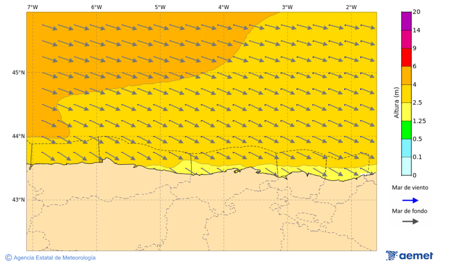 Imagen de Zonas Costeras&nbsp;mi�rcoles, 28 octubre 2026 a las 04:00