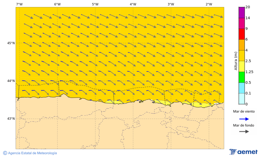 Imagen de Zonas Costeras&nbsp;mi�rcoles, 28 octubre 2026 a las 22:00