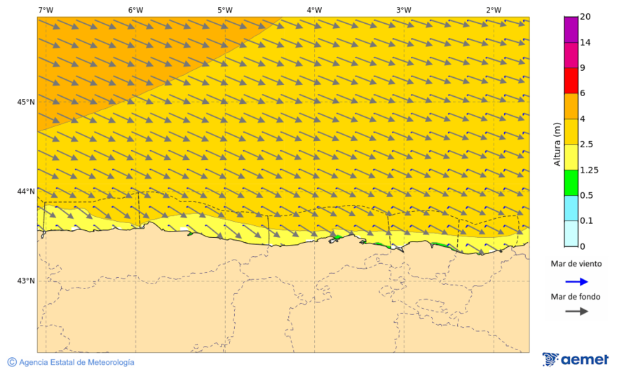 Imagen de Zonas Costeras&nbsp;mi�rcoles, 28 octubre 2026 a las 04:00