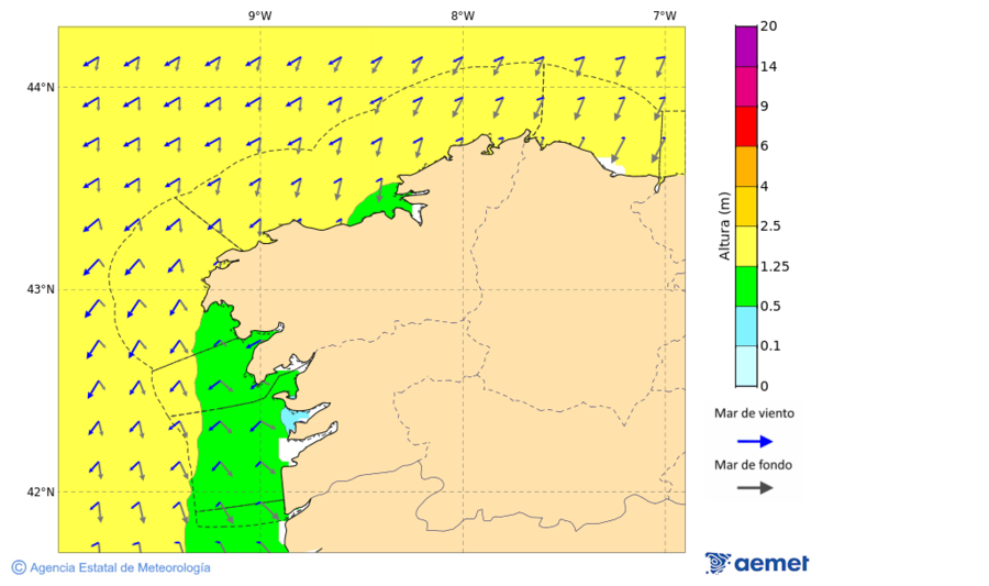 Imaxe de Zonas Costeiras&nbsp;m�rcores, 4 novembro  2026 04:00