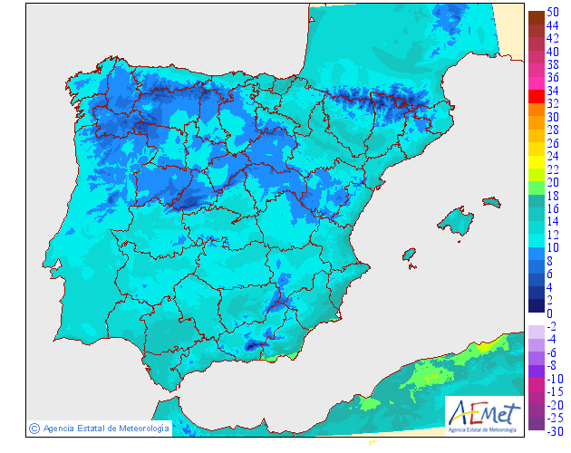 Temperaturas mnimas