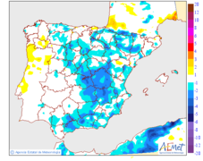 Variacin das temperaturas mnimas respecto ao da anterior