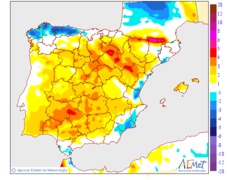 Variaci de les temperatures mximes respecte al dia anterior