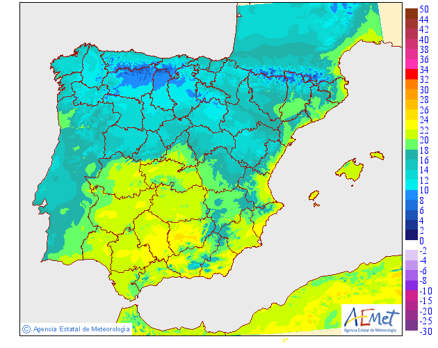Temperaturas mnimas