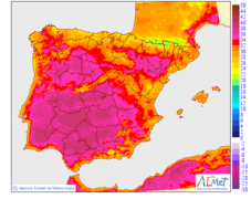 Maximum temperatures for the day after tomorrow in the Canary Islands