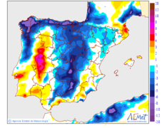 Variation des tempratures maximales par rapport au jour prcdent