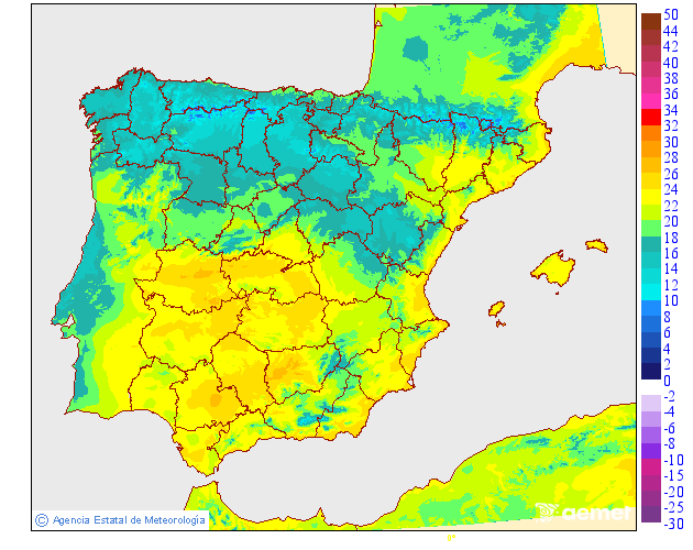 Temperaturas mnimas