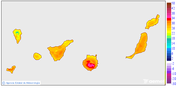 Temperatures mximes
