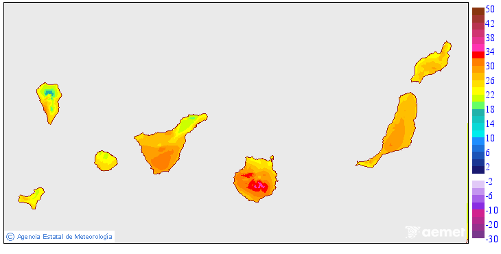 Temperatures mximes