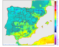 Minimum temperatures